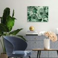 thumbnail image 4 of Fenyluxe Flower Pattern Green Wallpaper Canvas Wall Art Framed 20x16x0.75in, 4 of 6