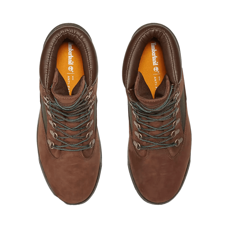 Timberland 6 Inch Waterproof Field Boot Dark Brown Nubuck TB