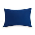 thumbnail image 2 of Urban Playground Kids and Teens Peyton Solid Blue 3-Piece Comforter Set, Full/Queen, 2 of 9