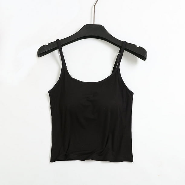Camisola de manga corta para mujer con almohadilla para el pecho, sin aros de acero, ropa interior para yoga, pijamas deportivos, pijamas para mujer