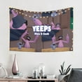 thumbnail image 2 of Yeeps Hide and Seek Wall Tapestry Poster for Bedroom Aesthetics Room Decor Flag Wall Hanging for Teen Girls Men Dorm Living Room (60''x40''), 2 of 9