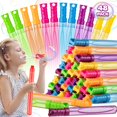 thumbnail image 1 of Bubble Wands Jumlys, paquete de 48 unidades, a granel, en 6 colores, para niños, 1 of 7