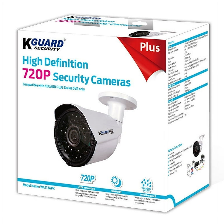 KGuard WA713A 720P High Definition Weather Proof Bullet