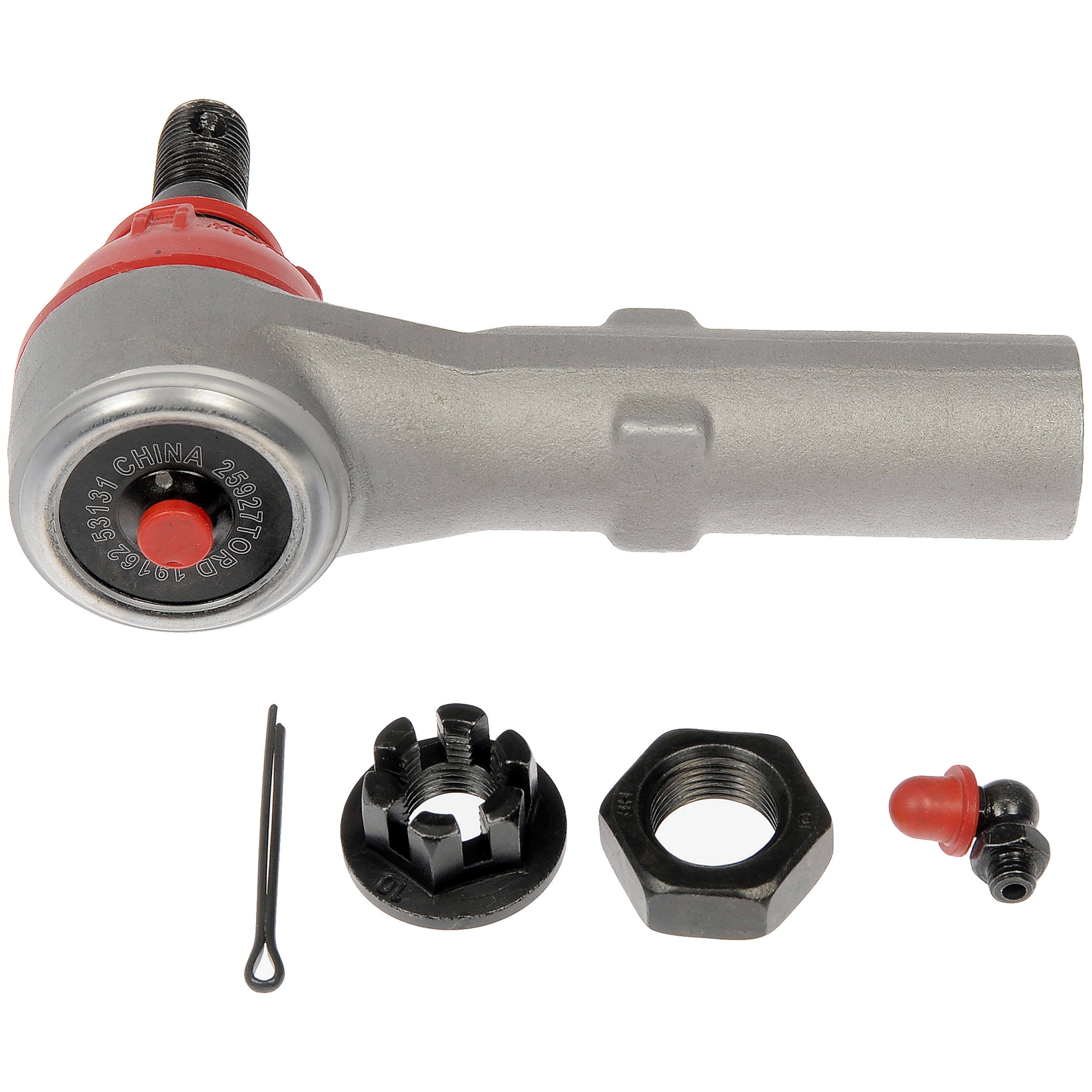Dorman TO82065RD Front Outer Steering Tie Rod End for Specific Dodge / Ram Models, Gray Fits select: 2002-2008 DODGE RAM 1500, 2003-2012 DODGE RAM 2500