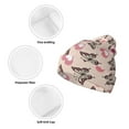 thumbnail image 3 of Pofeuu Beautiful Butterflies and Hearts Print Beanie Hat for Men Women Knit Winter Hat Warm Cuffed Skull Beanie Slouchy Soft Unisex, 3 of 6
