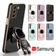 thumbnail image 2 of Astronaut Fold Bracket Plating Cover For Samsung Galaxy S23 S22 Ultra S20 S21 FE Note 20 10 Plus A12 A13 A33 A52 A54 A53 5G Case, 2 of 5
