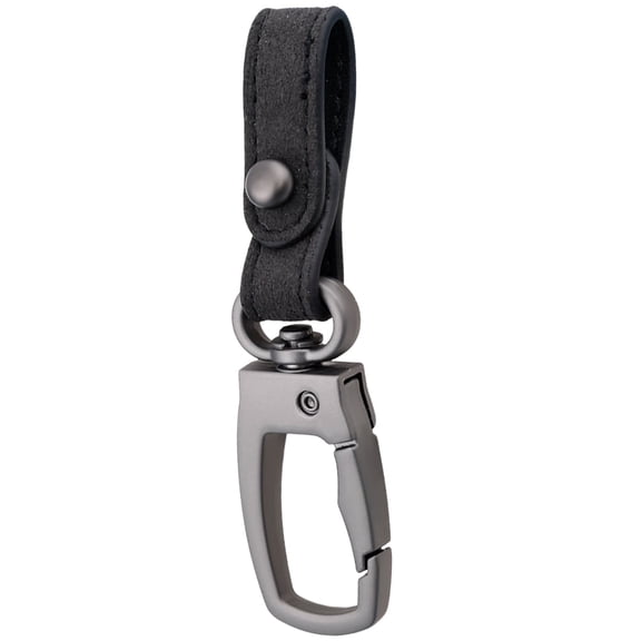 PAMINGONO Heavy Duty Men's Keychain with Rectangular Metal Keyring for Belts and Pockets, 1 Piece