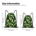 thumbnail image 3 of Hirioo Soccer1 Print Drawstring Backpack Bag Sport Versatile Sports Backpack for Gym, Travel, Swimming, Beach, 3 of 9