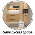 thumbnail image 4 of unbranded Bote De Basura Con Para Colgar En Puerta Ideal Para Almacenamiento En Cocina, 4 of 6