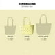 thumbnail image 3 of Bolsa de playa Simple Modern Getaway Buttercup de goma impermeable, 3 of 7