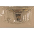thumbnail image 3 of John Frederick Lewis 18x13 Black Modern Framed Museum Art Print Titled - Main Entrance of Great Mosque, (Ulu Cami) Bursa, Turkey,, 3 of 5