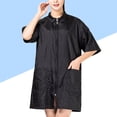 thumbnail image 4 of Miangastore Hairdresser Smock Simple Design Work Clothes 1Set 31.5X18.9in, 4 of 8