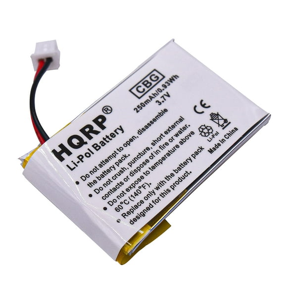 HQRP Headset Battery for Plantronics 65358-01 / PL-65358-01, 62346-01 / PL-62346-01 Replacement