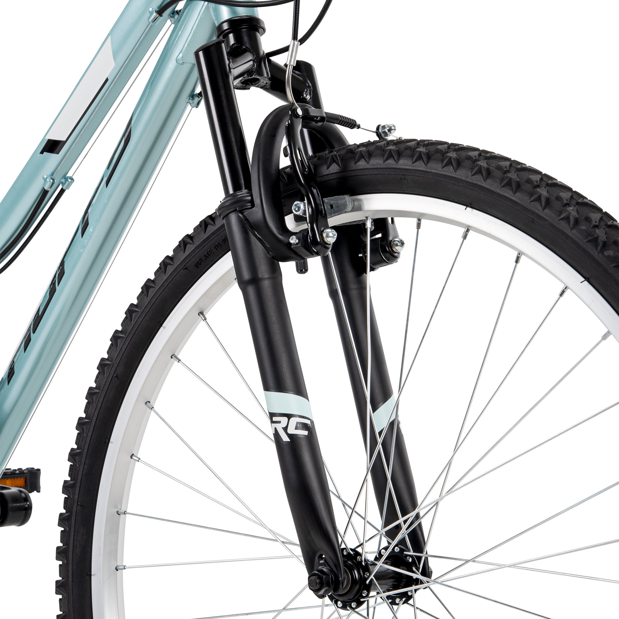 Huffy Rock Creek 26-inch Ladies’ 18-speed Mountain Bike, Teal, 13+ years old