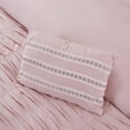 thumbnail image 5 of Antonella 8-Piece Pleated Comforter Set (Queen, Mauve), 5 of 5