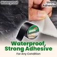thumbnail image 2 of Cinta Reparadora ECOHomes para Toldo y Lona Impermeable Negra 7.6 cm, 2 of 9