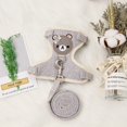 thumbnail image 1 of Pet Vest Traction Rope Colour Cartoon Bear Chest Strap Dog Chain Walking The Dog Rope Small Medium Sized Dogs Cat Accessories Grey-M, 1 of 9