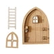 thumbnail image 3 of Muebles de puerta para casa de muñecas en miniatura, accesorios de exhibición, modelo de muebles para casa de muñecas Estilo C, 3 of 6