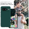 thumbnail image 3 of KOMI Silicone Case for Google Pixel 8 5G, Shockproof, DustProof - Dark Green, 3 of 5