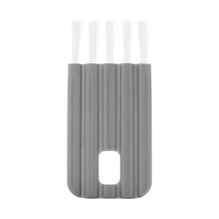 

Tiyuyo Cup Cover Brush Bendable Groove Gap Household Slot Cleaning Brush (Black)