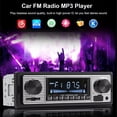 thumbnail image 3 of CURUK Single Din Car Stereo with Bluetooth, In-Dash Digital Media Receiver, Hands-Free Calling, MP3 Player, USB/SD/AUX Inputs, FM Radio & Audio Recording,2.16 in, 3 of 9