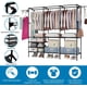 thumbnail image 3 of YAYUSI Organizador de Metal para Ropa,Perchero de Pie Armario con 2 ganchos laterales,Closet Organizador de Ropa, Estante de Ropa para Balcón, Dormitorio y Lavandería,Negro, 3 of 9