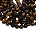 thumbnail image 4 of simhoa 1String Round Natural Gemstone Bead Tiger Eye Loose Bead Jewelry Making 8mm, 4 of 8