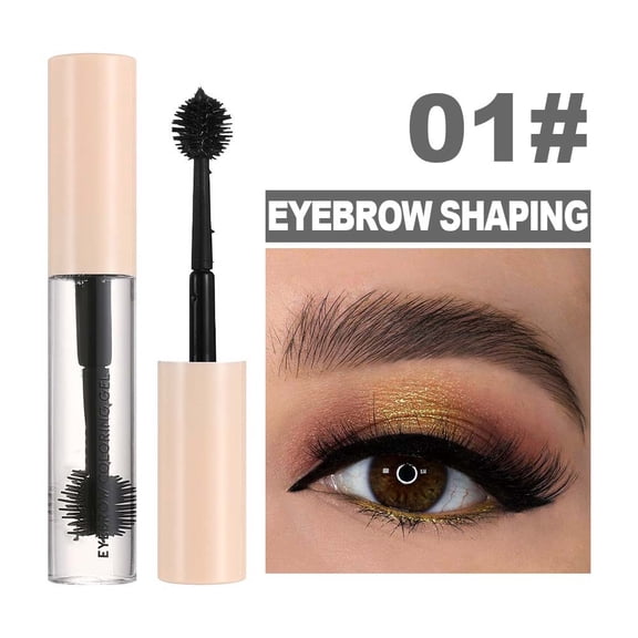 Brow Gel Clear 5g, Transparent Eyebrow Gel Long-Lasting Waterproof, European Style Clear Brow Gel for Natural Shaping & No Smudge