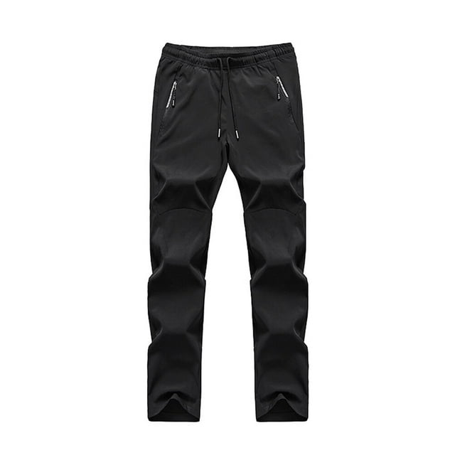 RUNROTOO Cycling Pants Quick Dry Breathable Lightweight Polyester with Elastic Waistband for Sports