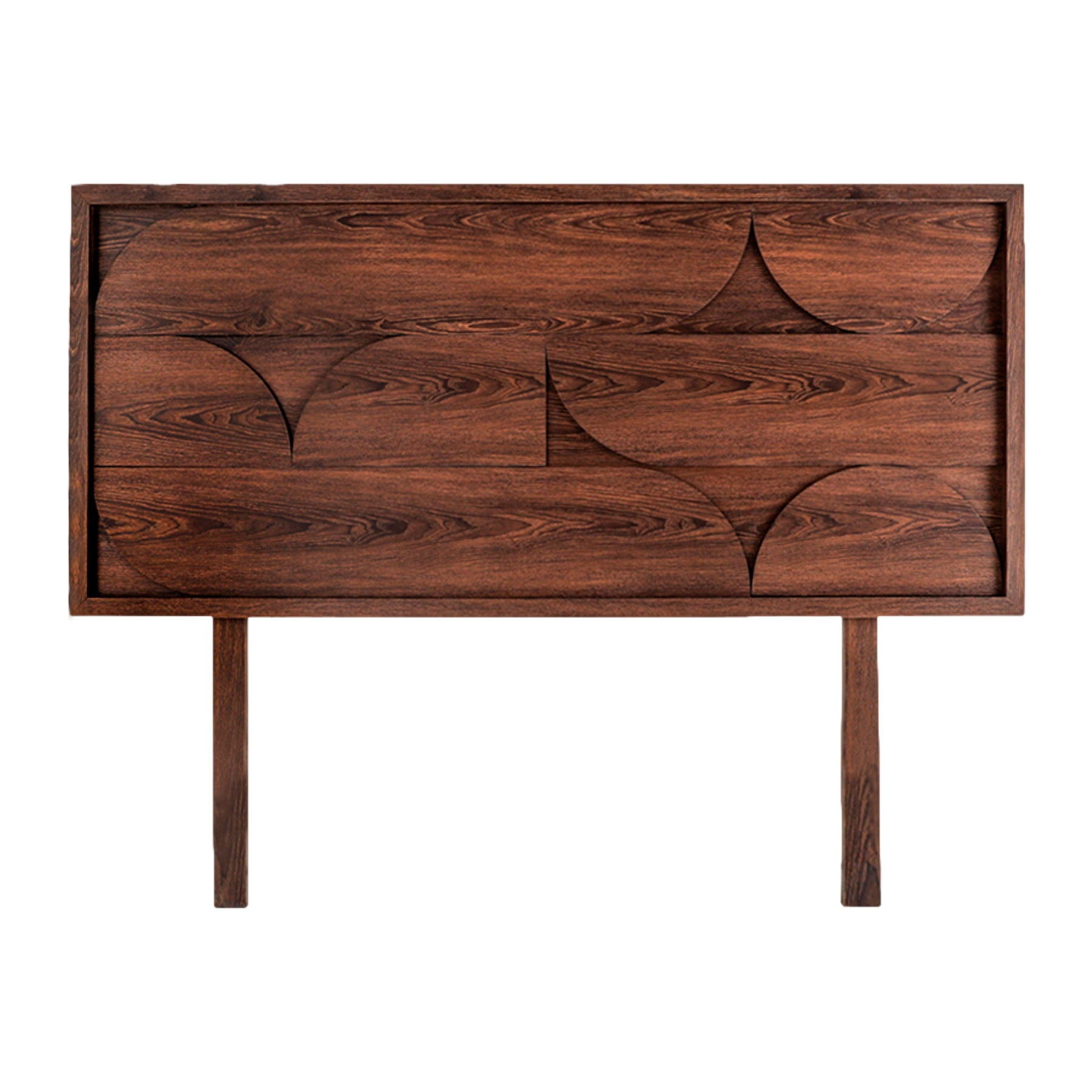 Cabecera Matrimonial / Individual Kessa Muebles Nogal 150 x 5 x 135 cm ...