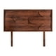 thumbnail image 1 of Cabecera Matrimonial / Individual Kessa Muebles Nogal 150 x 5 x 135 cm, 1 of 5