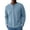 AM13_Blue, variant on Men's Henley Shirts Long Sleeve Fashion Lightweight Button Plain T-Shirt Casual Basic Tee Top White L