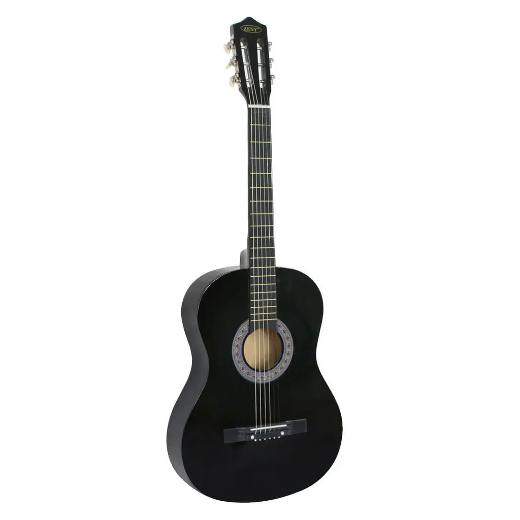 Segawe 38" New Beginners Acoustic Guitar with Case, Strap, Tuner and Pick