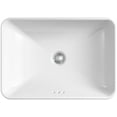 thumbnail image 3 of KOHLER K-5373-0 Vox Rectangle Vessel Above-Counter Bathroom Sink, White, 3 of 3