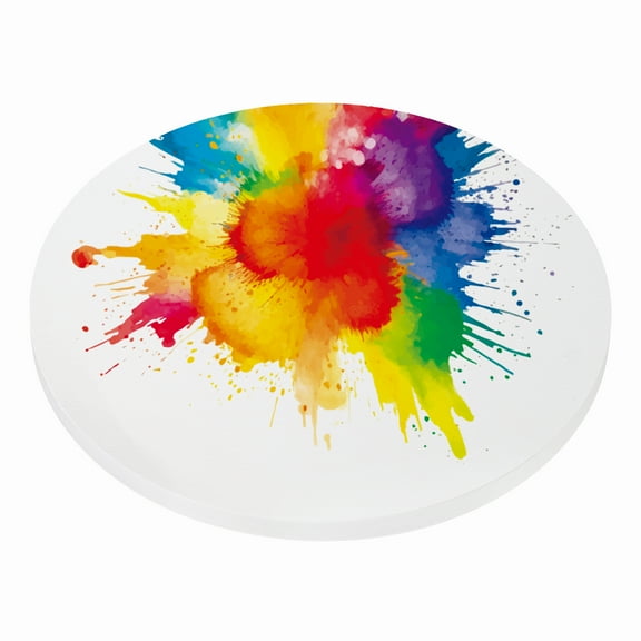 Uxcell 30 Sheets Cotton Watercolor Paper Round 140lb/300 GSM Cold Press Water 12 Inch