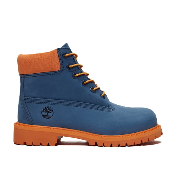Toddler's Timberland Premium 6 In Boot Dark Blue Nubuck (TB0A6BE6 EP2) - 10