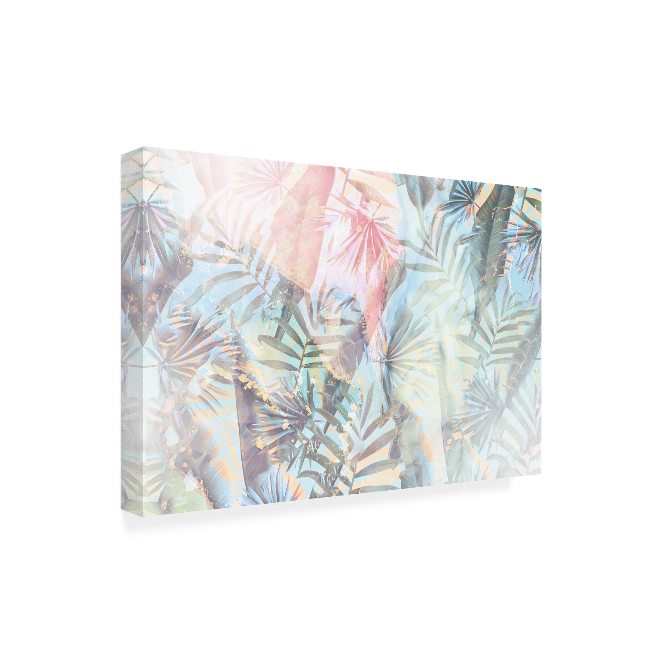 Trademark Fine Art Rafal Kulik Ombre floral Canvas Wall Art