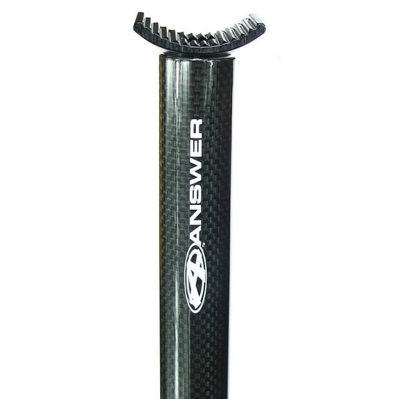 AnswerBMX Carbon Pivotal Seatpost, 26.8x300mm, Carbon