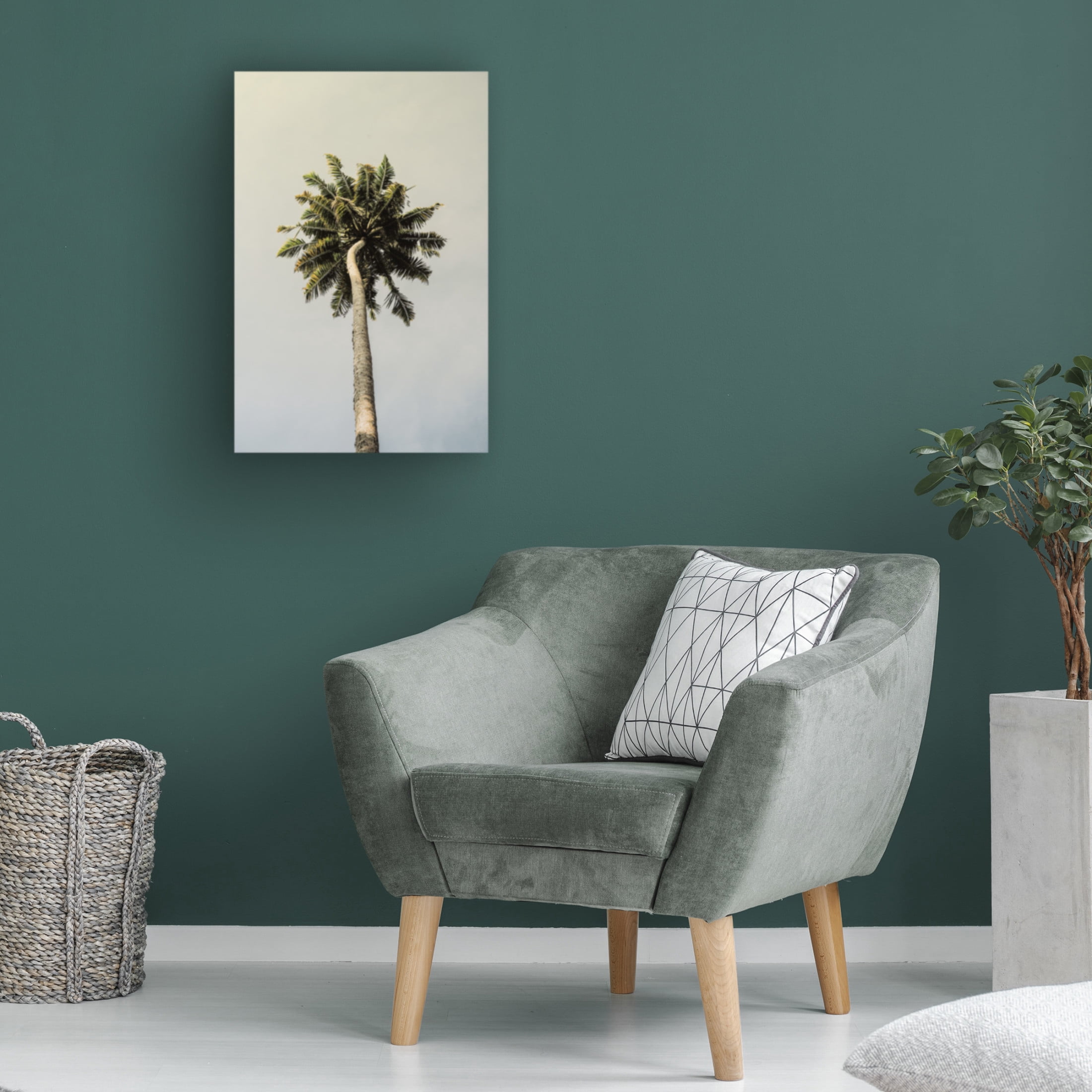 Trademark Fine Art Shot by Clint King Palm Canvas Wall Art