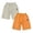 Khaki, Red, variant on SGMVNU 2 Pack Boys Cargo Shorts with Multi Pockets Elastic Waist Knee Length Cotton Shorts Summer Pull-On Shorts, Size 4-5 Years, Black, Khaki