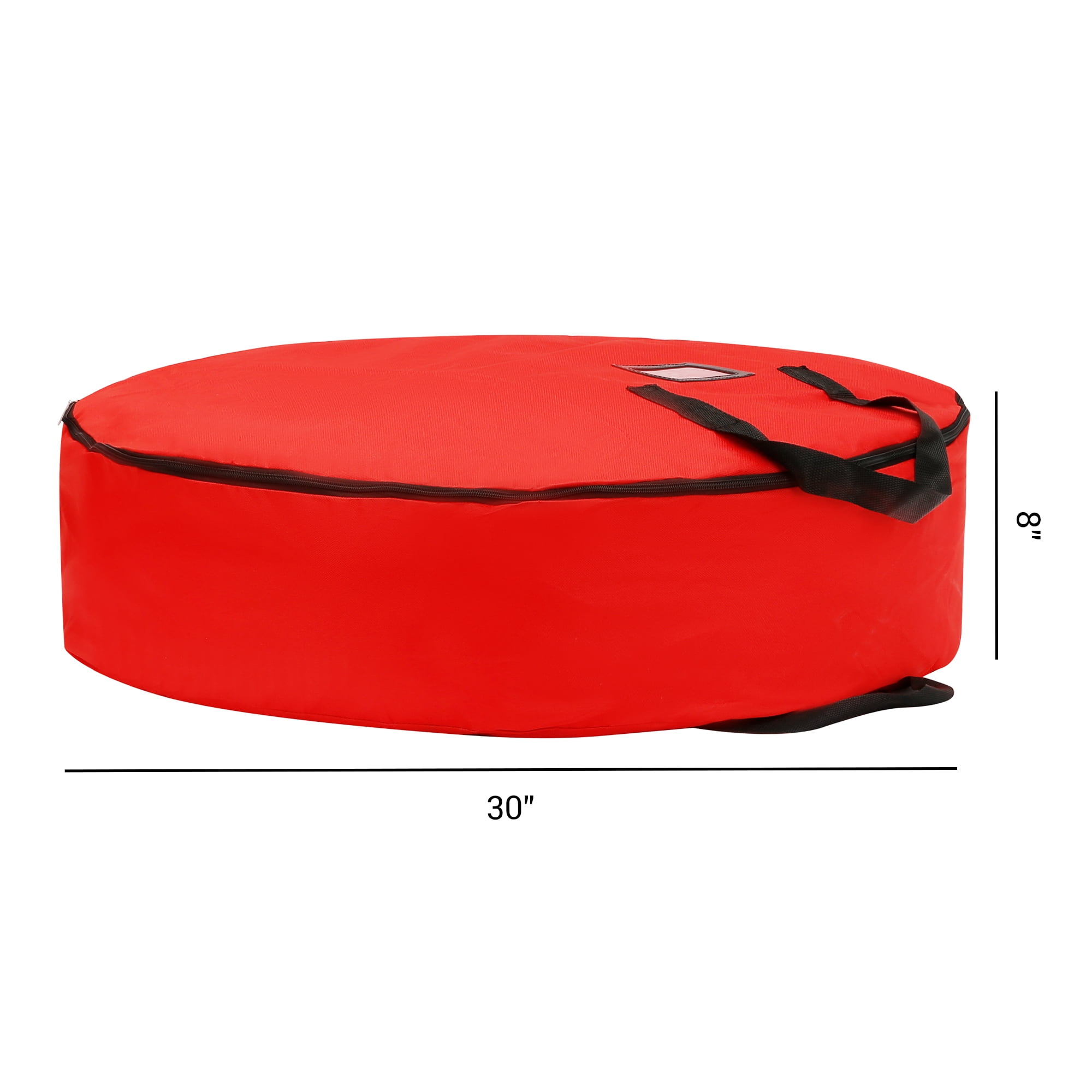 Unique Bargains 1 Pack Clothes Storage Bags Moving Bags Red 30*8in