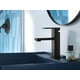 thumbnail image 2 of Grifo para lavabo de baño Moen Revyl negro mate con una sola manija, 2 of 8