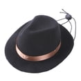 thumbnail image 1 of Sombrero de vaquero Zulema para mascotas negro, 1 of 7