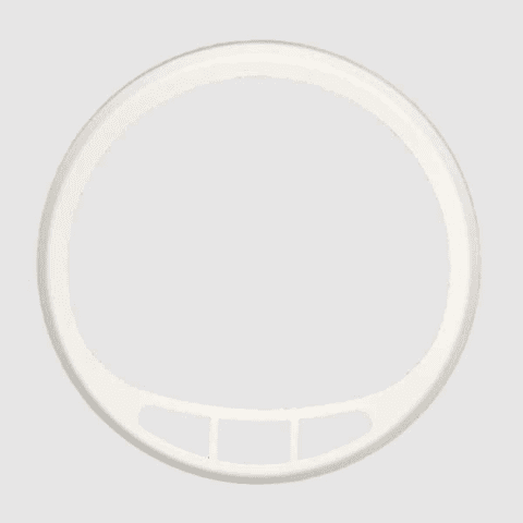 VDO Boat Gauge Bezel N05-801-800 | 3 Inch White Plastic