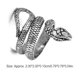 thumbnail image 3 of Anillos de tamaño ajustable, anillo de amistad de tendencia, accesorios Unisex, suministro de joyería de aleación, adornos de ropa de Ropa, zapatos y accesorios Miscelánea Aros Dobles/Plata Minnieouse AP010677-04B, 3 of 6