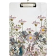 thumbnail image 2 of Coolnut Herb Wild Flower Clipboard, Acrylic Standard A4 Letter Size Clip Board with Low Profile Clip for Office, Classroom, Doctor, Nurse and Teacher, 12.5"x9", 2 of 7