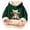 GN1, variant on Big Girls Hoodies with Print Designs Long Sleeved Sweatshirt Tops Size 9-10T , Green