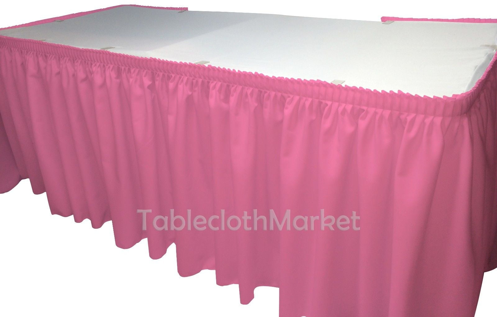 POLYESTER PLEATED TABLE SET SKIRT skirting Catering Trade Show Dj set