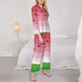 thumbnail image 3 of Naloa Watermelon Pajamas for Women Set, Womens Pajama Sets, Lounge Sets for Women, 2pjs for Women-Medium, 3 of 7