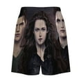 thumbnail image 6 of The Twilight Saga Men's Short Pajama Pants Soft Trendy Sleep Shorts Breathable Ice Silk Lounge Shorts 3XL, 6 of 8